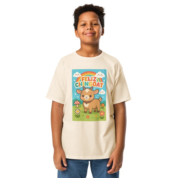 Feliz Chingoat -Youth size- T-Shirt product image (26)