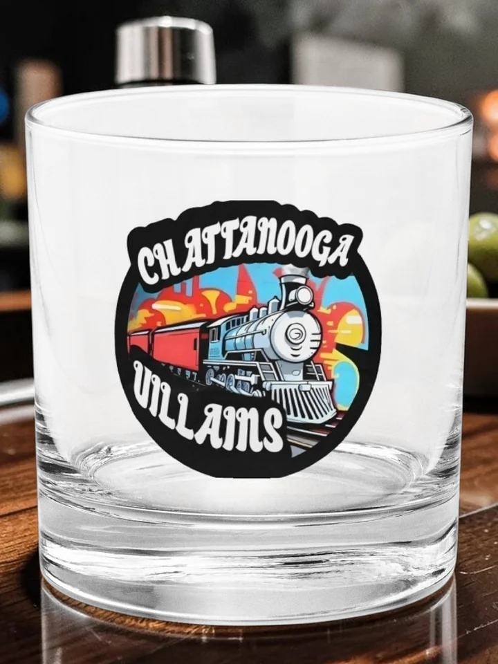 Chattanooga Villains Rocks Glass product image (1)