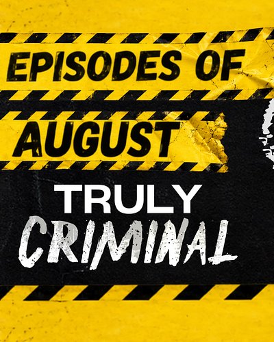 Here’s a roundup of all the cases we covered in August. Review last month’s episodes and stay up to date with the latest from...
