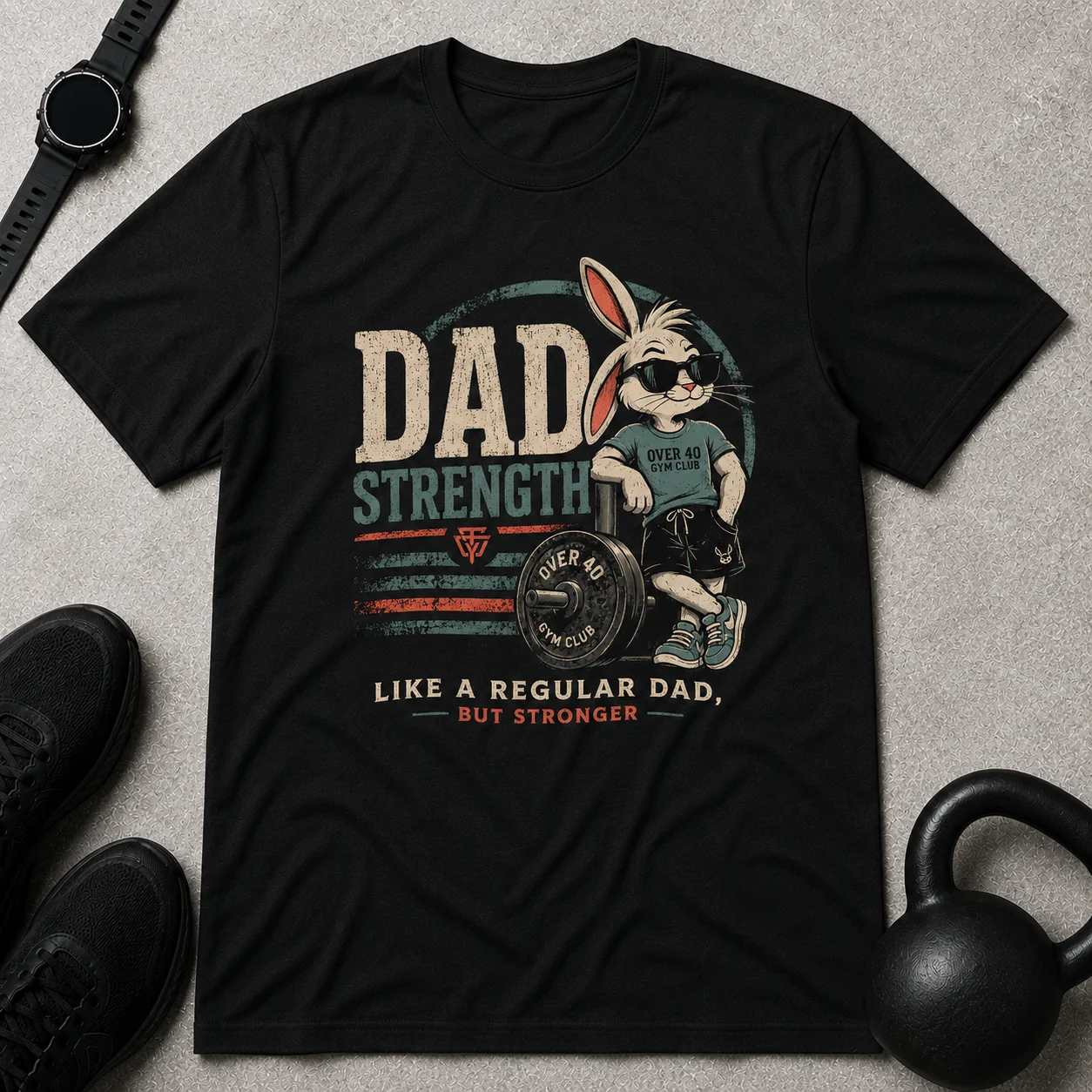 Dad Strength T-Shirt product image (1)