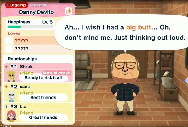 #tomodachilife #tomodachigame #dannydevito #mii #nintendo 