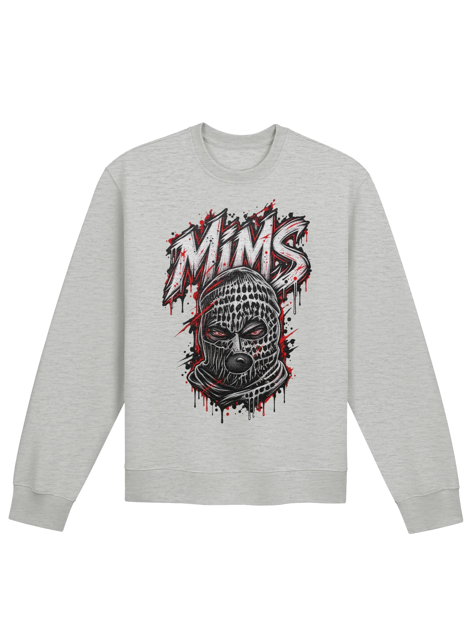 MMS Skull Mask Oversized Sweatshirt product image (2)