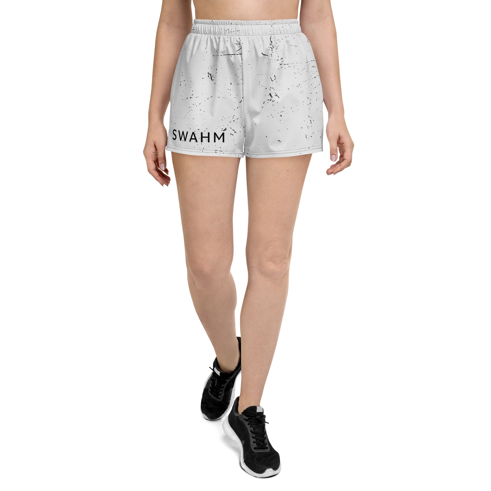 SWAHM Speckled Women's Athletic Shorts product image (1)