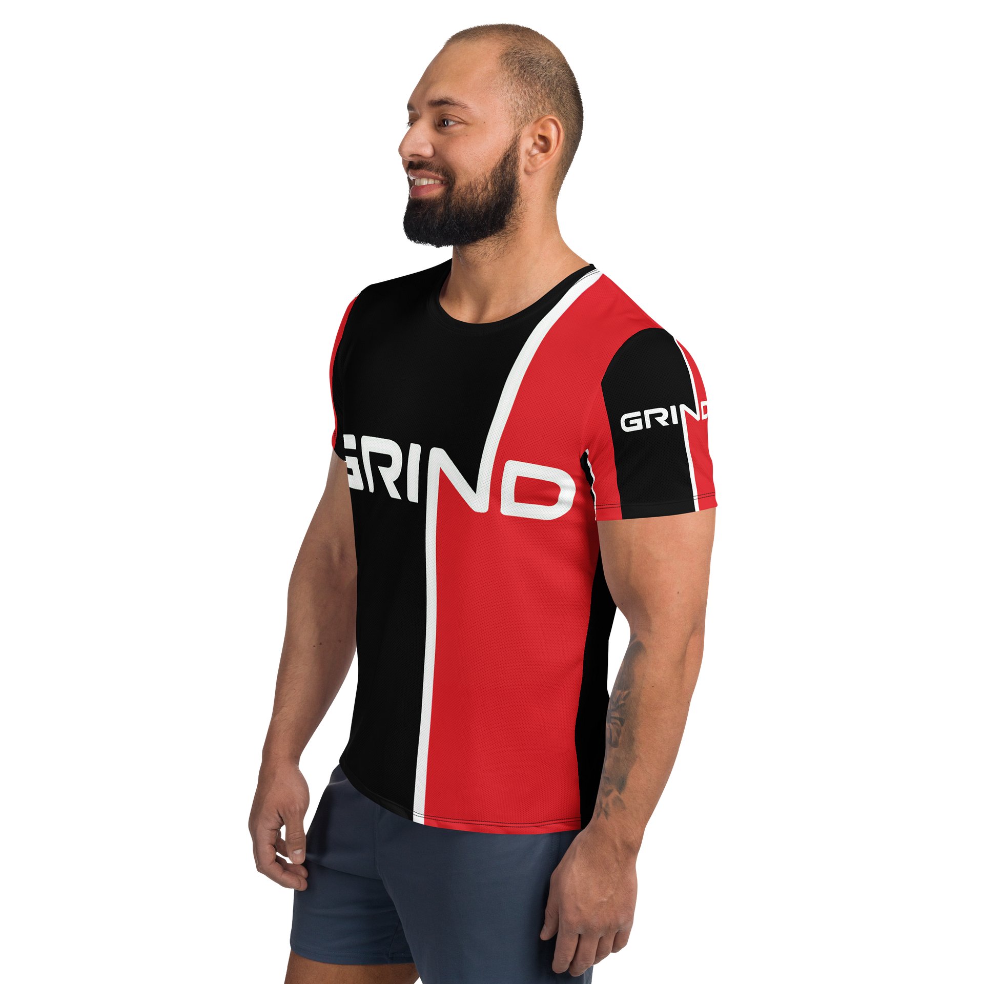 Grind Split Identity All-Over Athletic Tee product image (3)