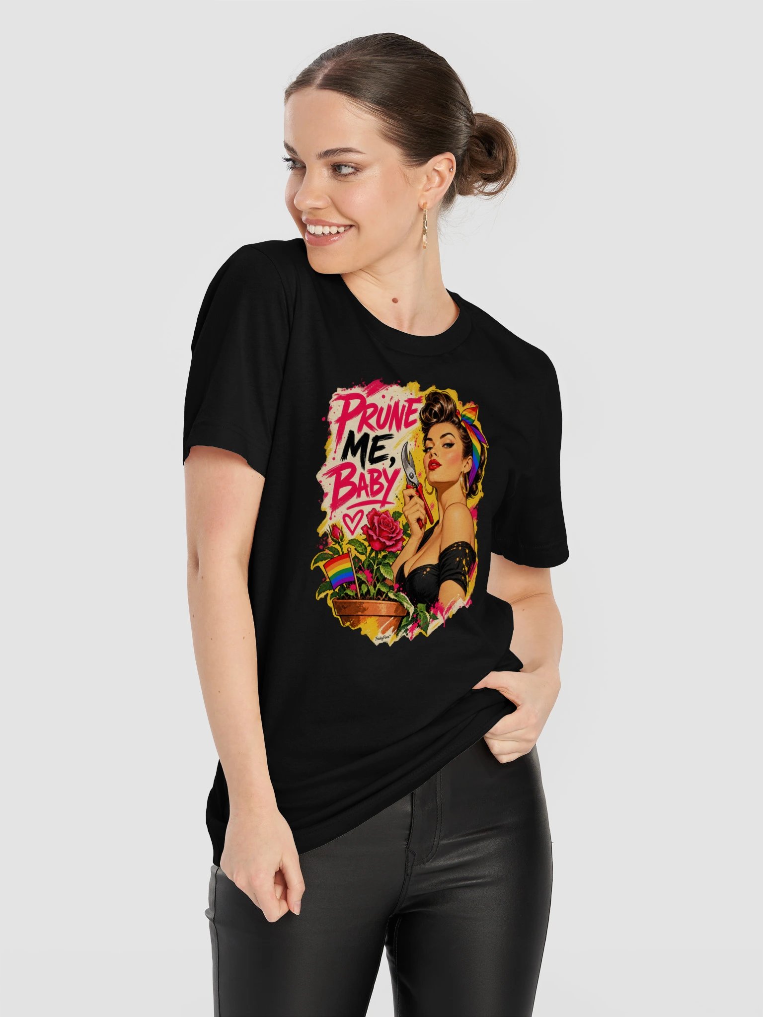 Prune Me, Baby Pin-Up Pride Supersoft Tee product image (1)