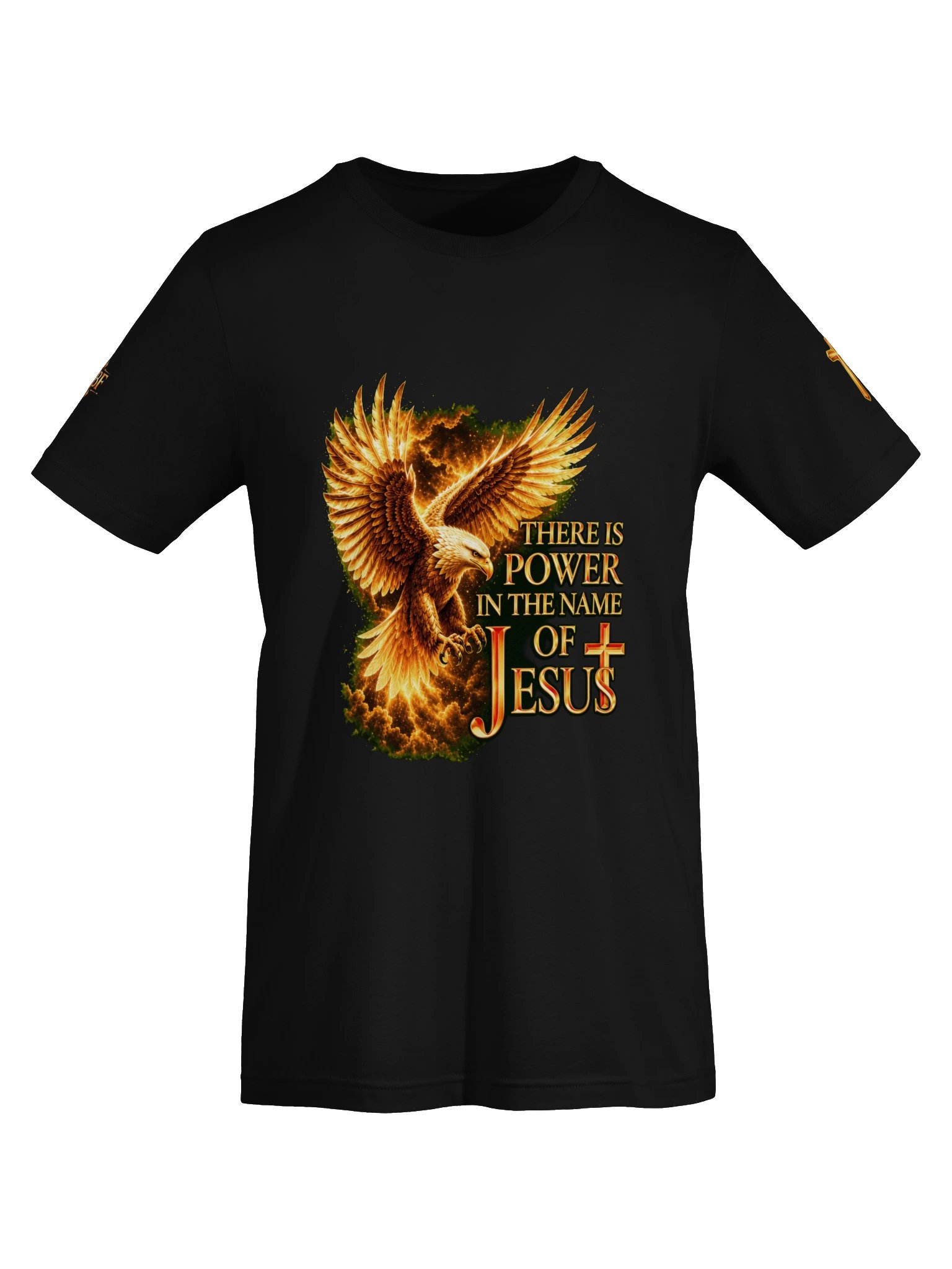Refurbished By Faith — Power in Jesus Eagle T-Shirt product image (5)