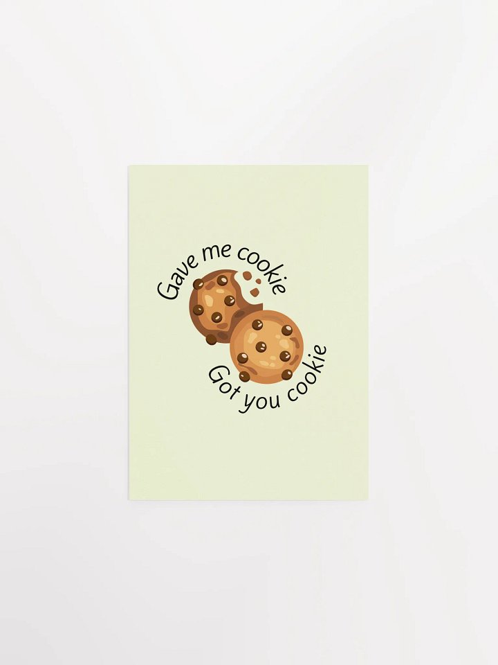 New Girl Cookie Scene Poster – “Gave Me Cookie” Enhanced Matte Art Print for Sitcom Fans product image (4)
