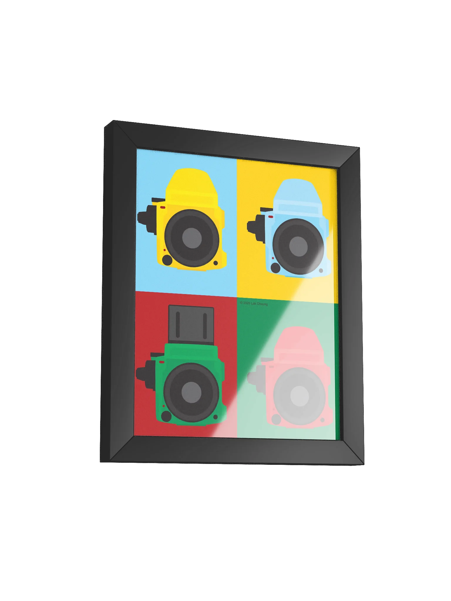 M 645 Four Colours - Framed Poster product image (30)