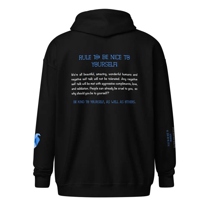 Rule 10 Zip-up Hoodie product image (1)