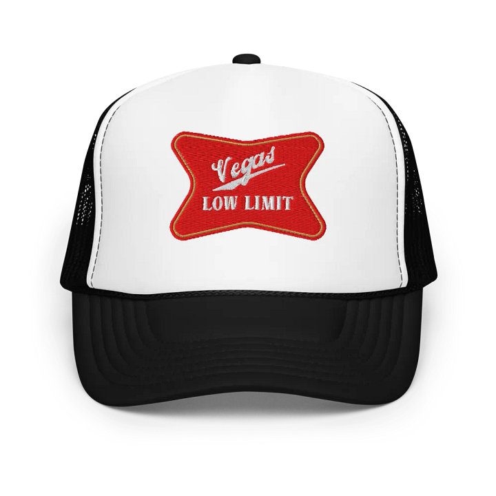 Vintage Vegas Low Limit Trucker Hat product image (4)