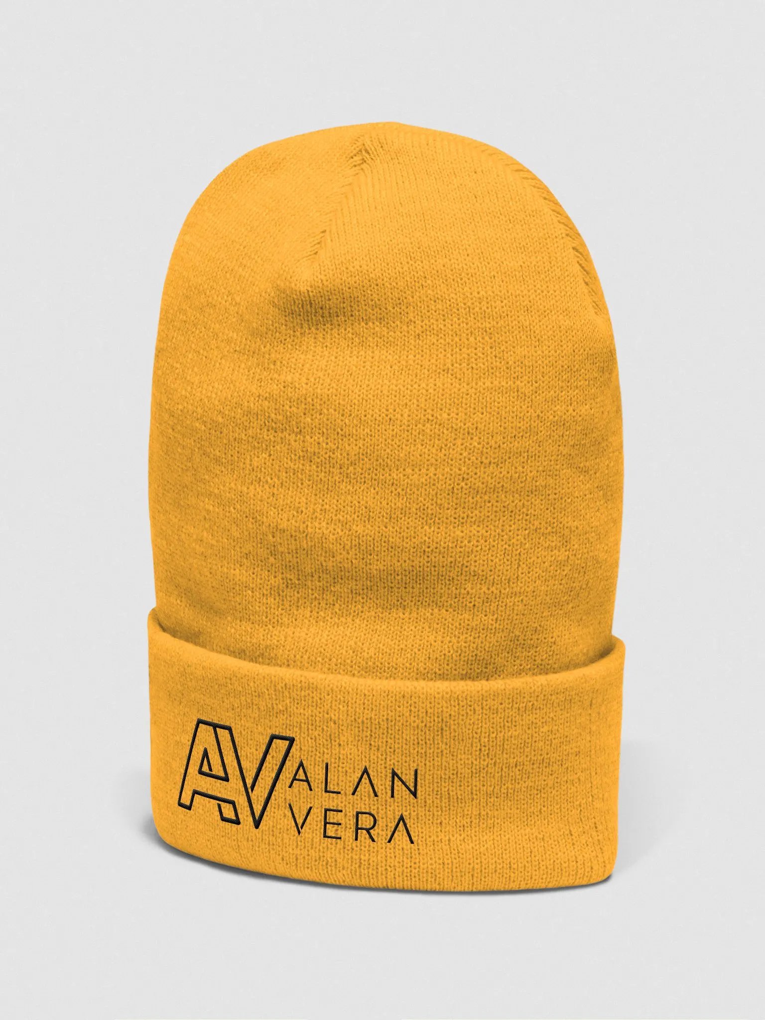Alan Vera Black Logo Beanie product image (3)
