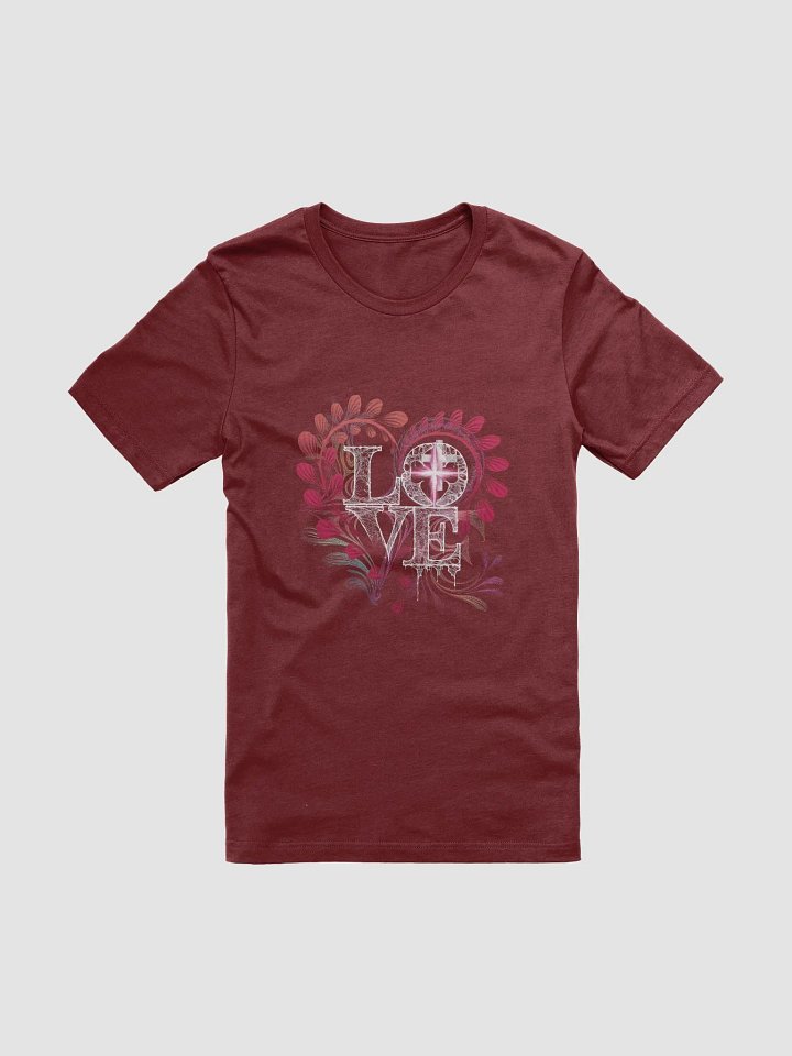 Floral Love Love of Christ Ornate T-Shirt product image (1)