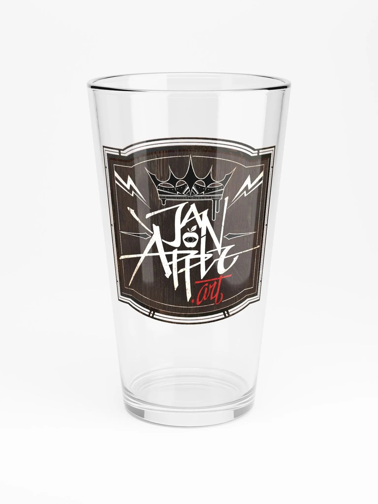 JanApple.art Pub Sign ✦ Shaker Pint Glass product image (3)