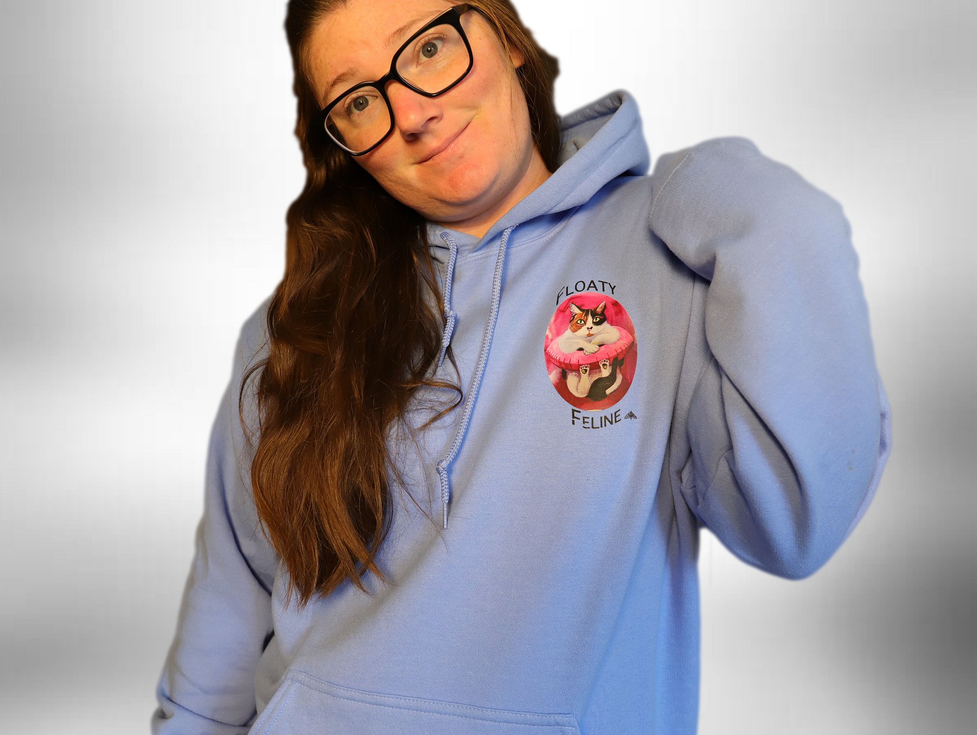 Floaty Feline Hoodie product image (7)