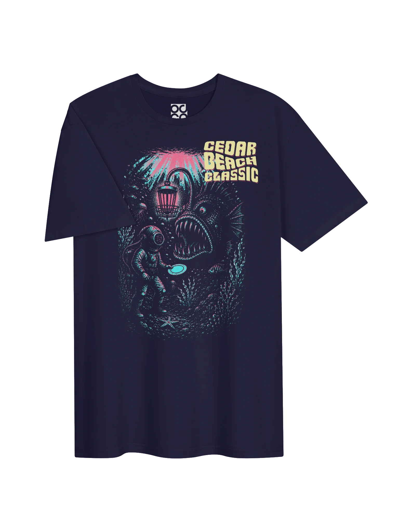 Cedar Beach Classic 2026 - Retro Diver Tee product image (3)