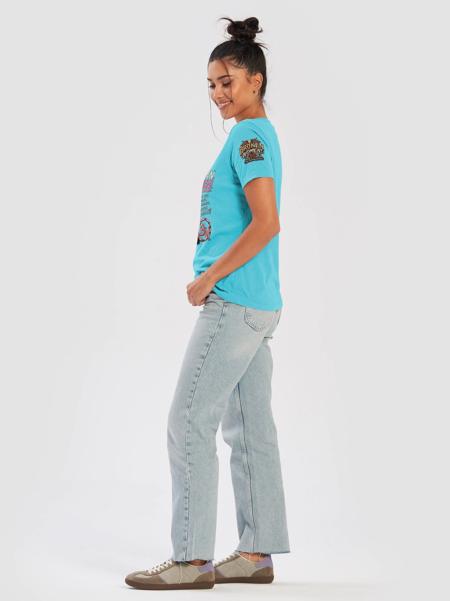 Funny Women's V-Neck Shirt — Same Mess, Higher Standards, Better Snacks | Broken Women!™ product image (12)