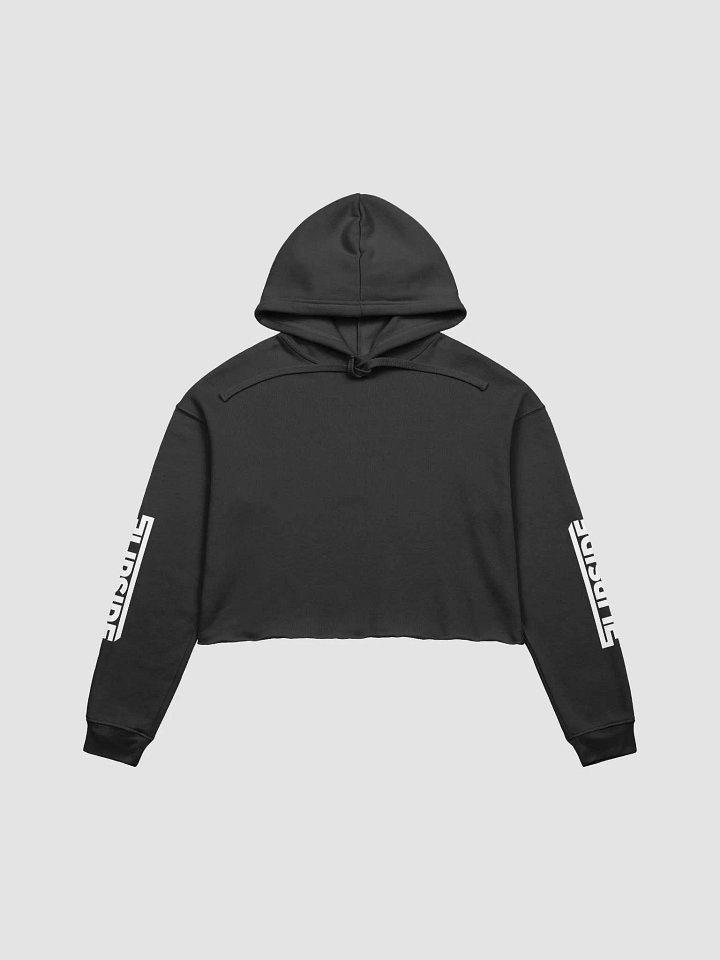 Women's I Love House Music Crop Hoodie product image (2)