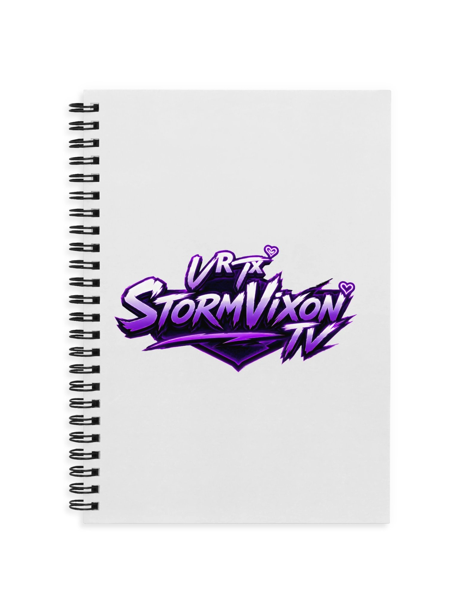 Personalized Spiral Bound Notebook - Graph product image (1)