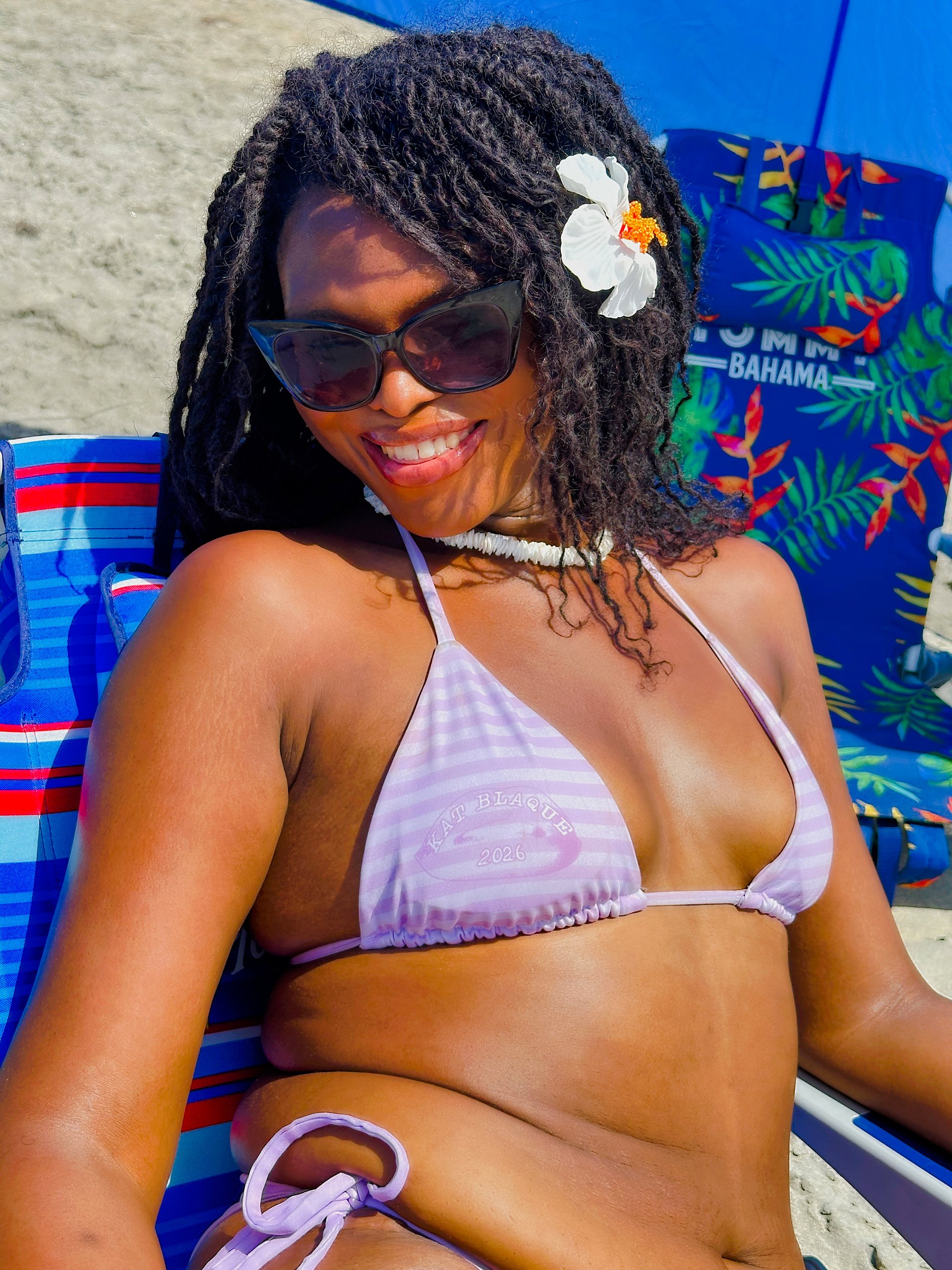 Lilac Stripped Bikini product image (4)