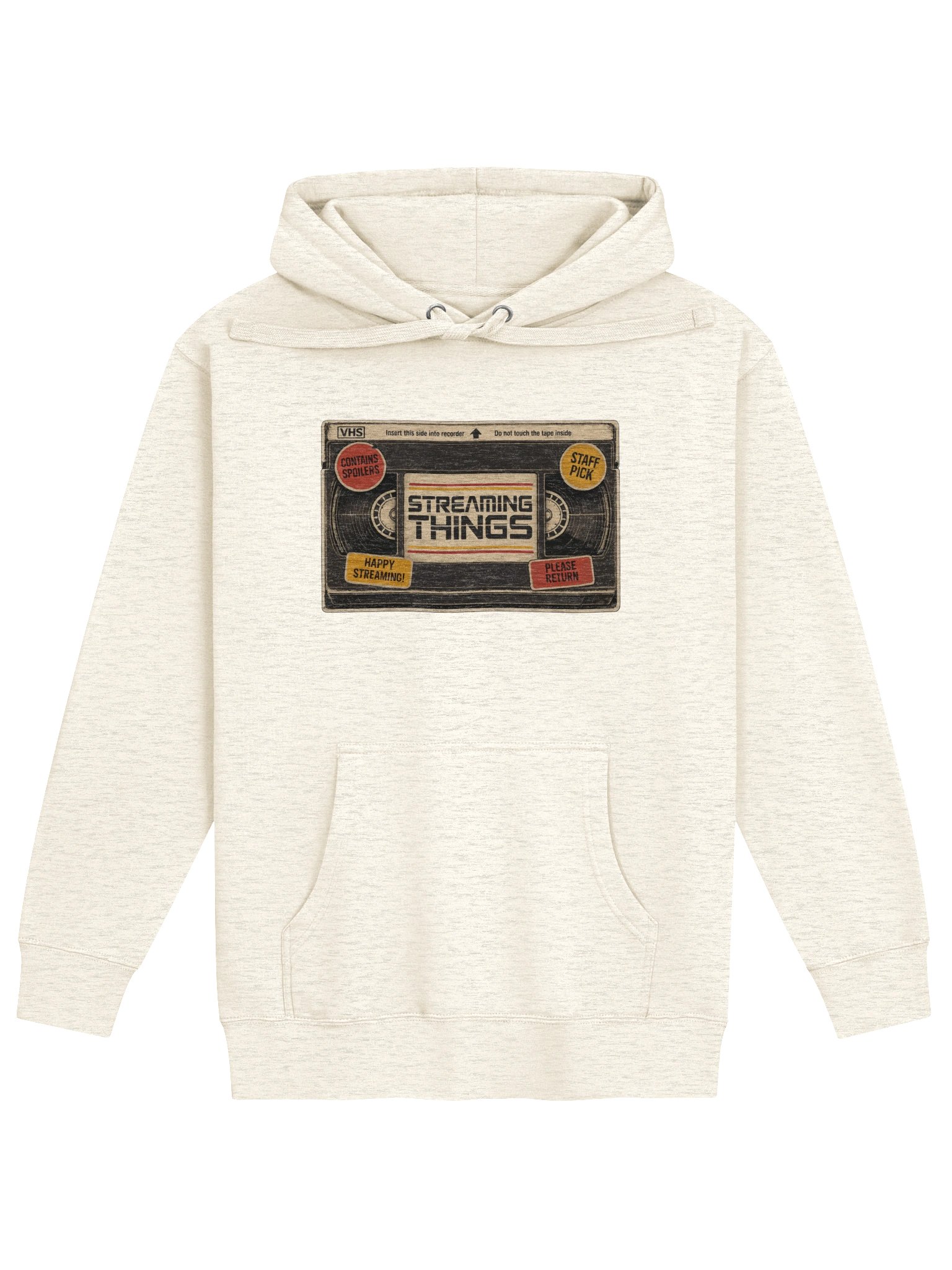 VHS Hoodie (White) product image (1)