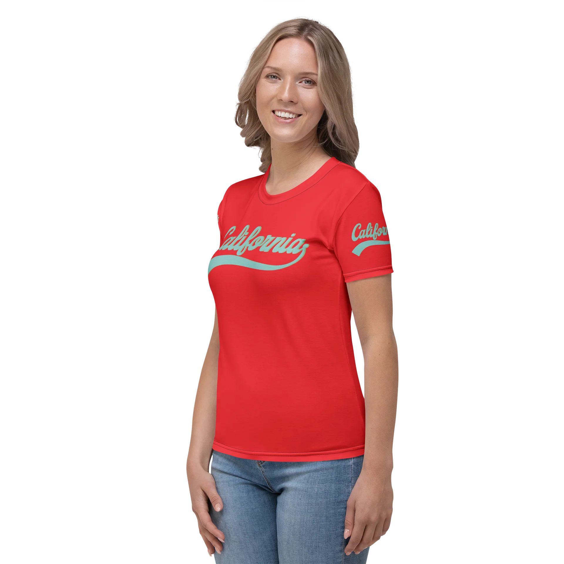 California Script Women’s Crew Neck T-Shirt product image (3)