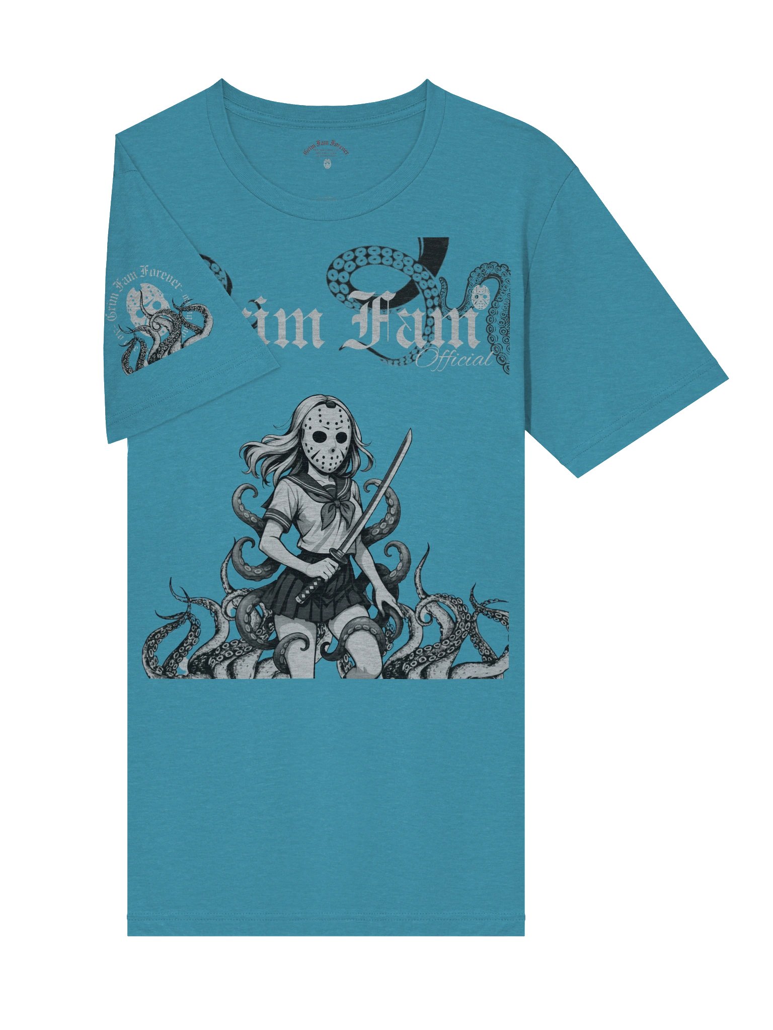 GRIM FAM - O.G. SHIRT - ANIME EDITION: #1 - TENTACLE TROUBLE product image (9)