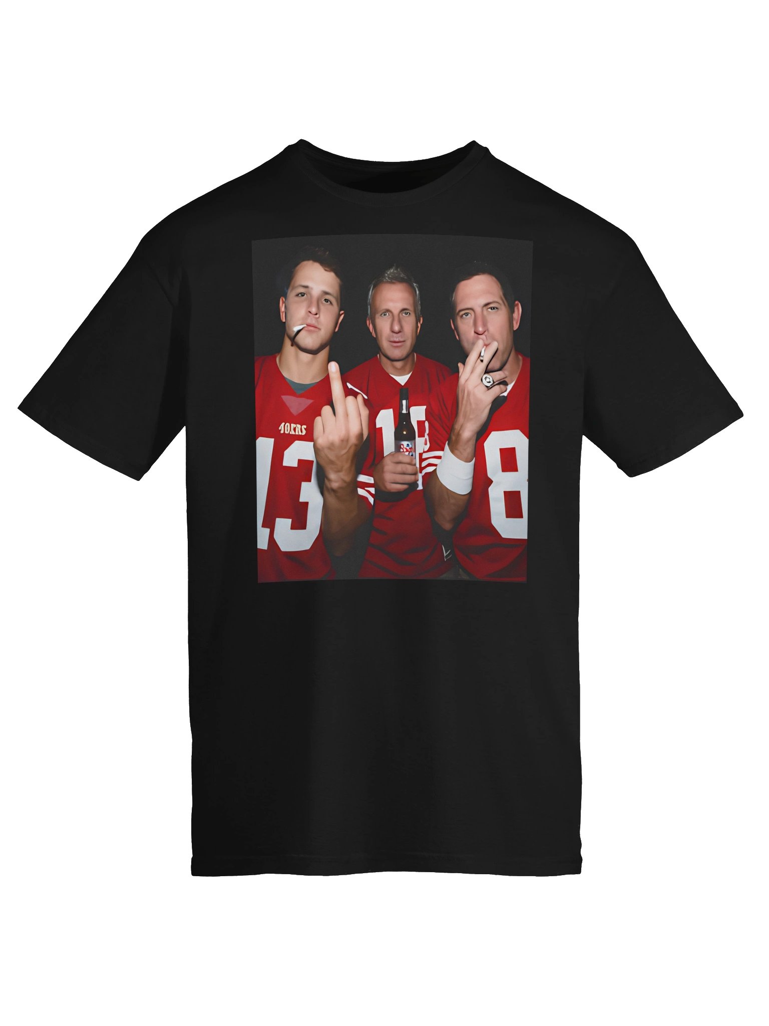 Purdy Joe Montana Steve Young Smoking Shirt product image (2)