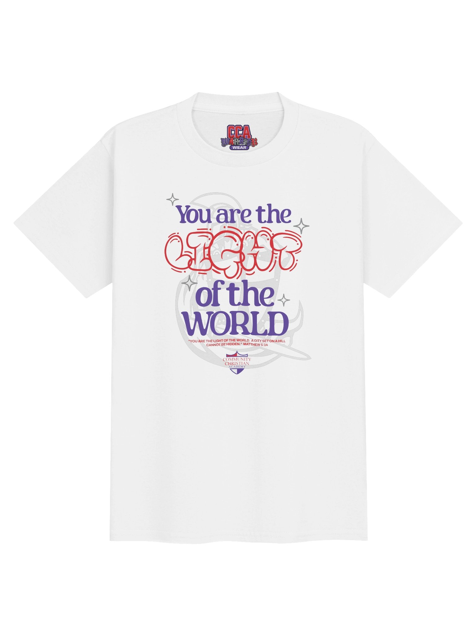 You are the Light CCA Youth Tee product image (2)