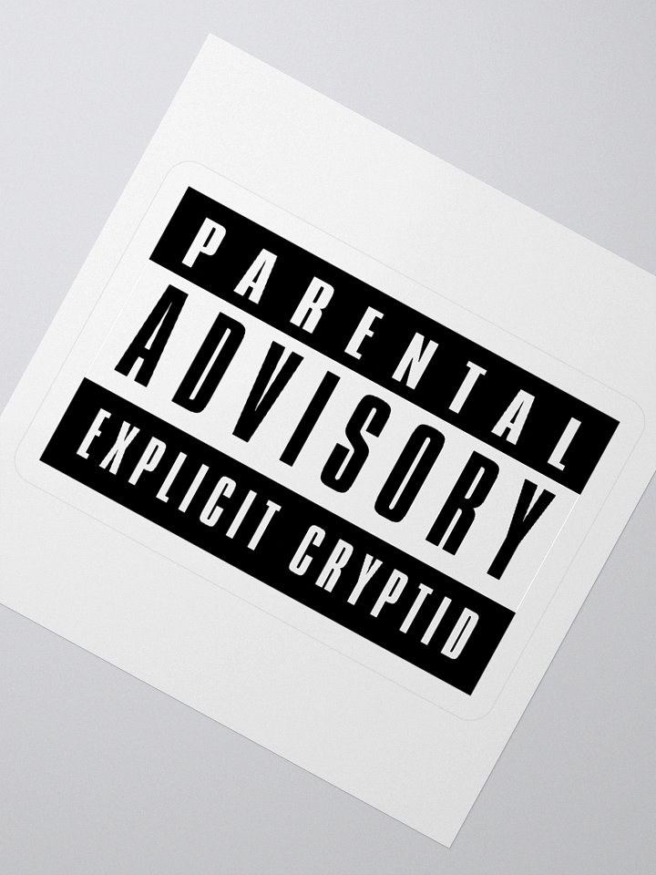 Explicit Cryptid Sticker product image (4)