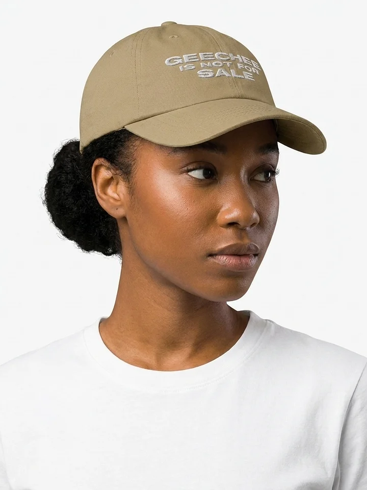 GEECHIE Is Not for Sale Dad Hat product image (2)