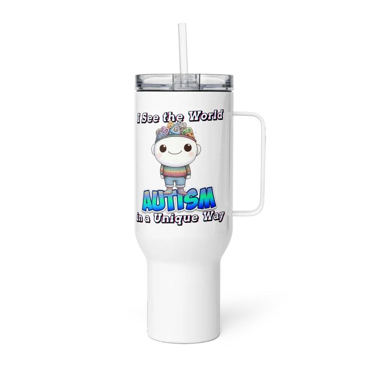 Autism: I See the World in a Unique Way Travel Mug product image (4)
