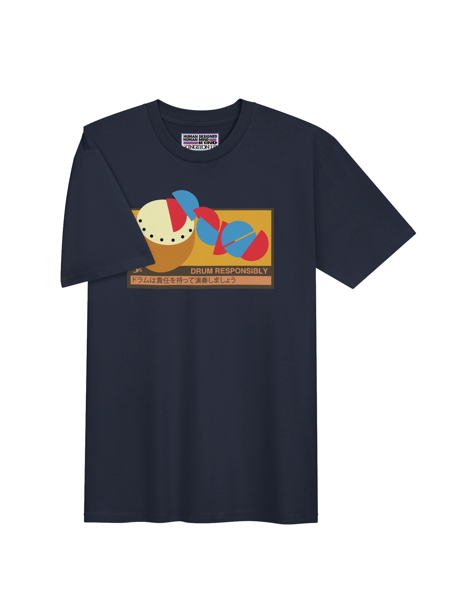 Taiko Drum Responsibly Tee product image (2)