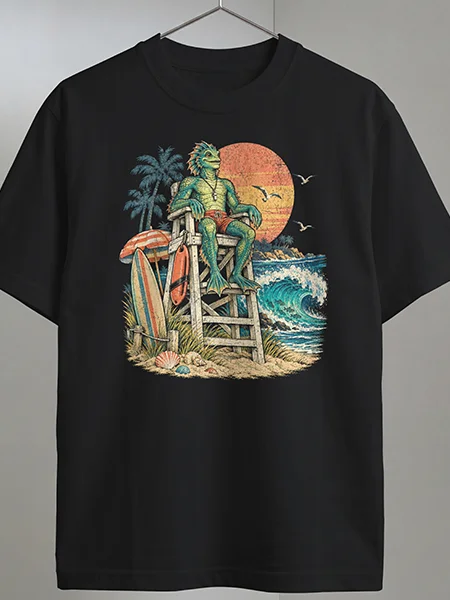 Creature on Duty — Monsters Off Duty Tee product image (1)