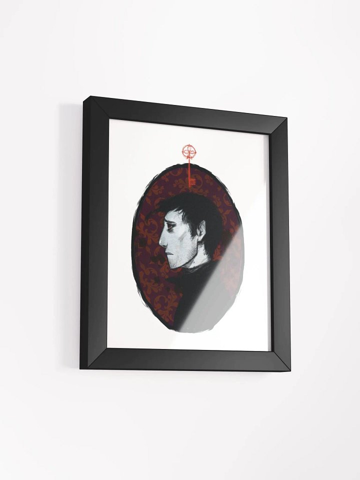 Melancholic Muse Framed Art Print product image (2)