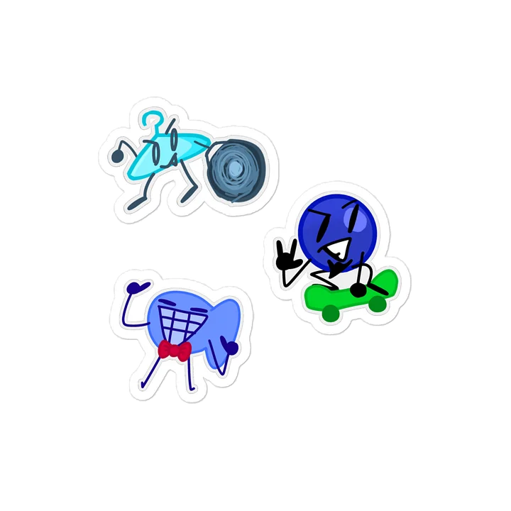 Cool Blue Boys Sticker Pack product image (2)