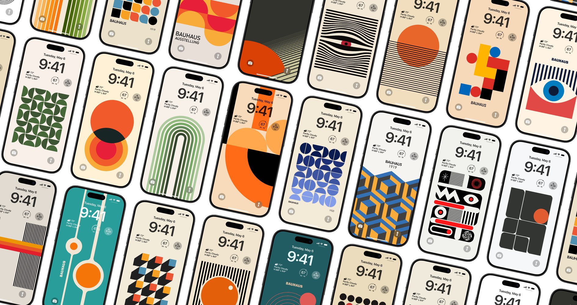 Bauhaus Minimal Wallpaper Pack product image (1)