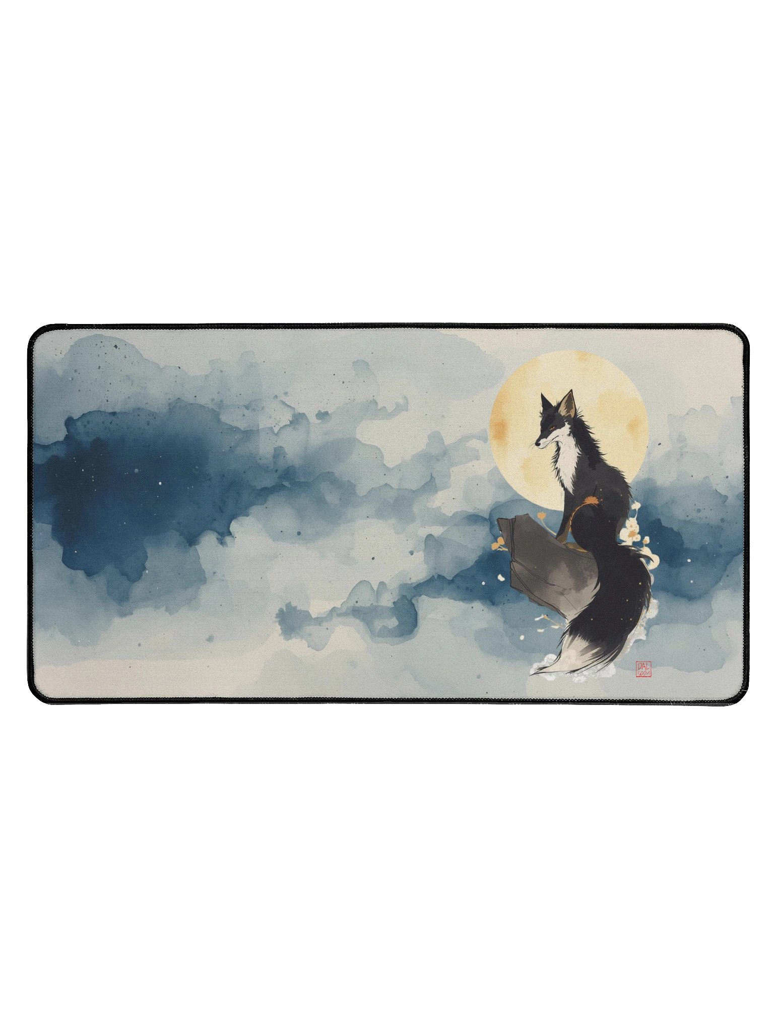 Moonlit Fox Desk Mat product image (1)