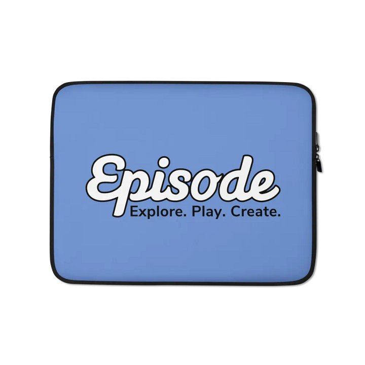 Episode Laptop Sleeve Blue With Logo product image (1)