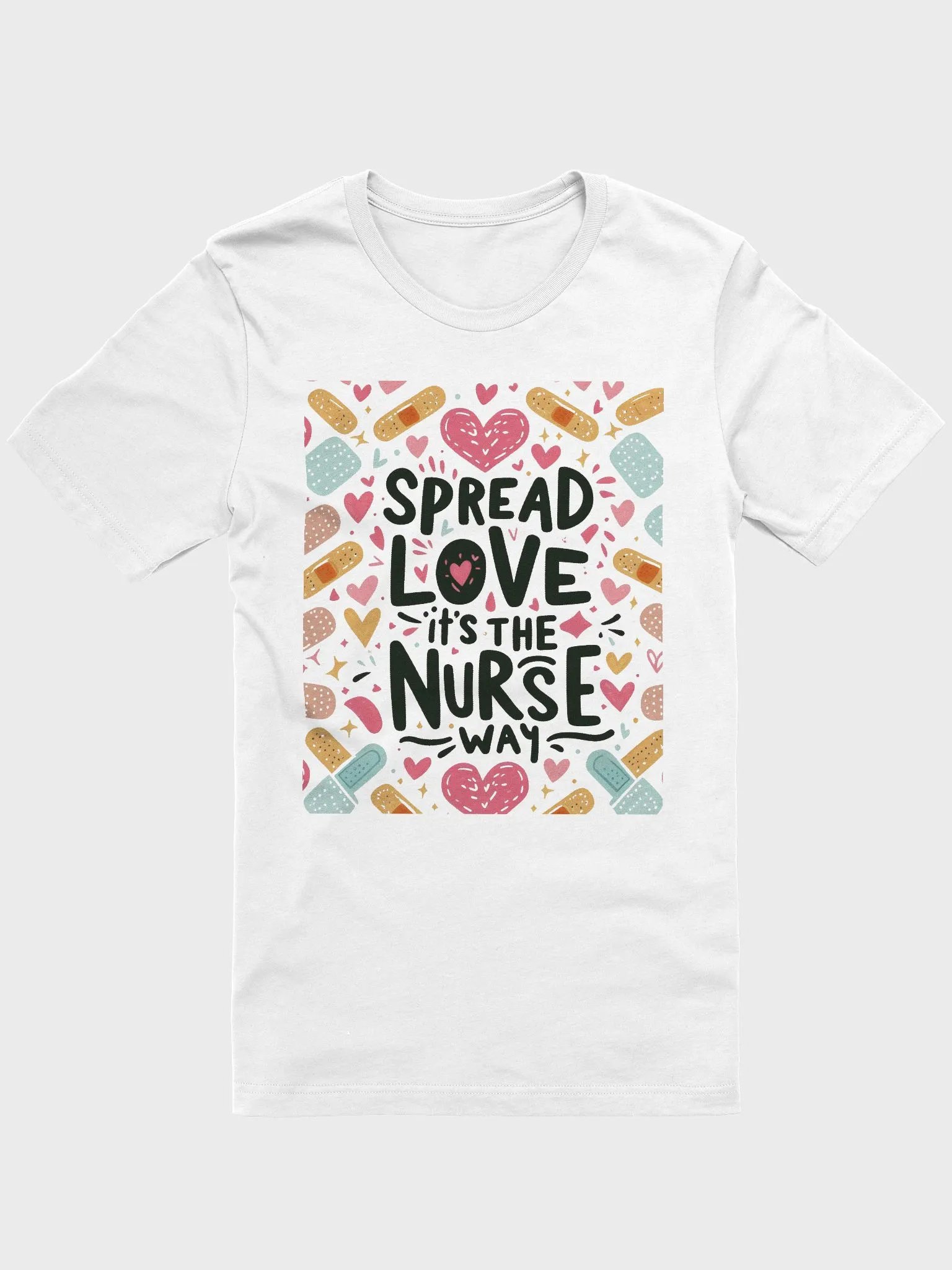 Spread Love: Nurse Love & Care T-Shirt product image (5)