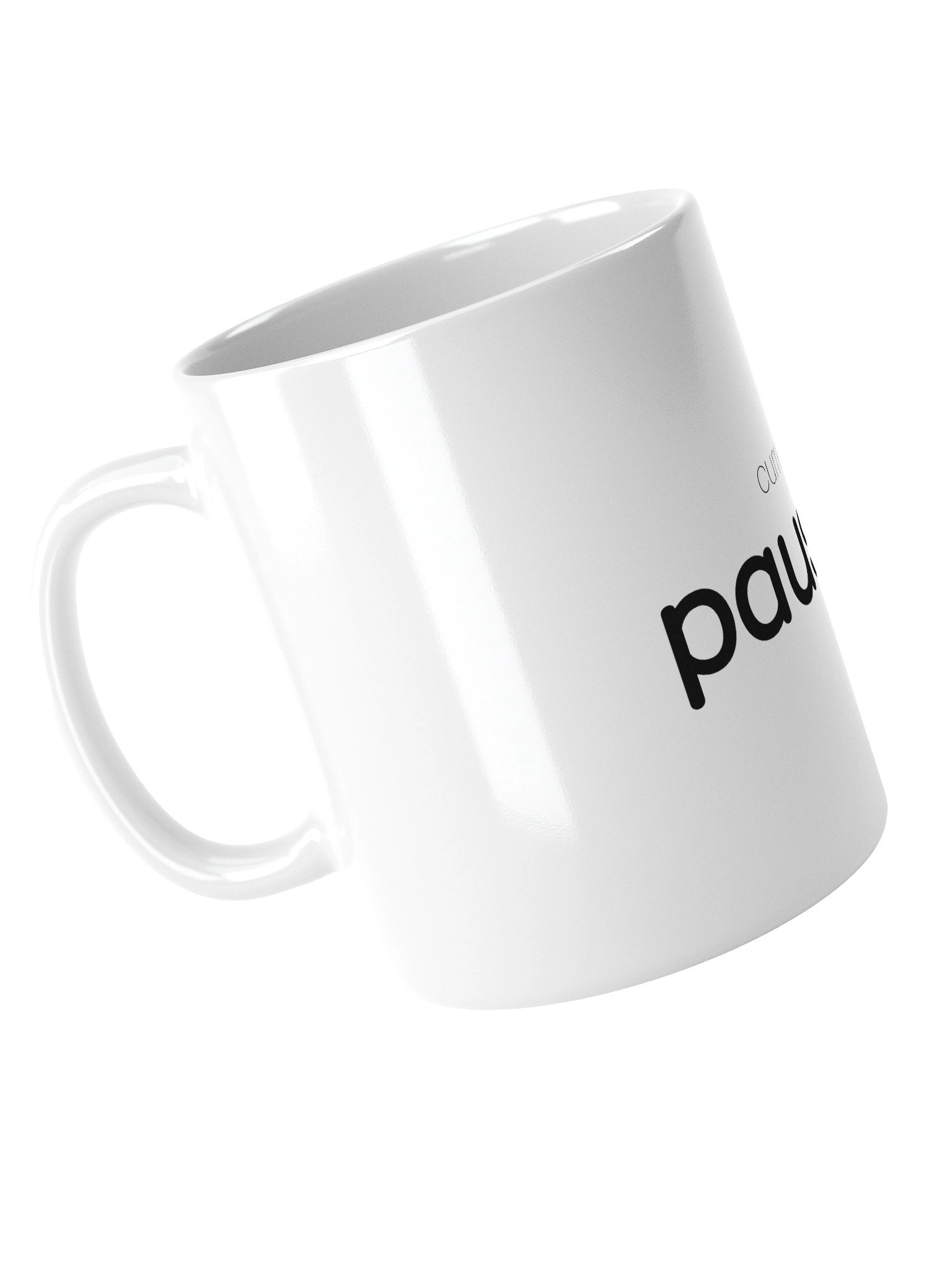 White Glossy Mug - Currently Pausing product image (10)