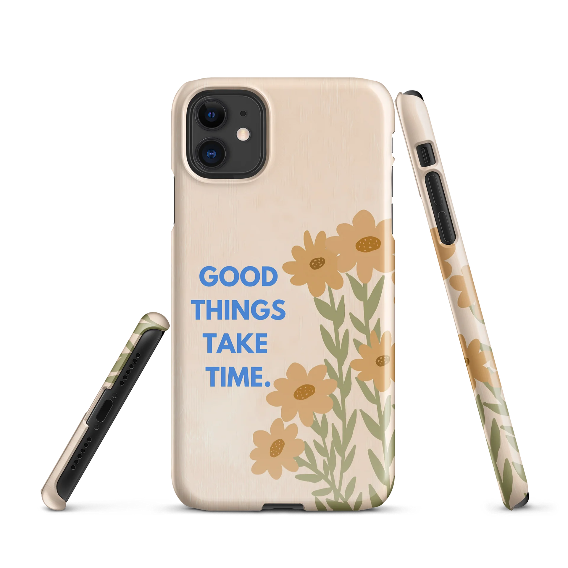 Good Things Take Time iPhone® Case product image (1)
