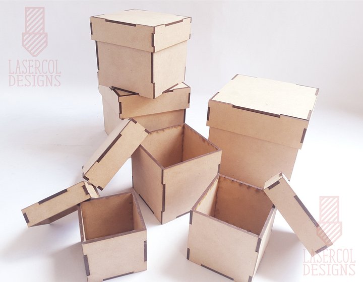 Boxes Bundle (Set 1, 2) - Laser Cut Files product image (2)