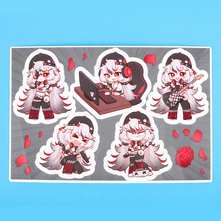 Miyamewrilee Sticker Sheet product image (1)