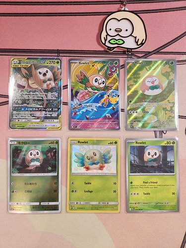 I went to my first card show today and had such a good time!!

It was surprisingly hard to find Rowlet cards but I managed to...