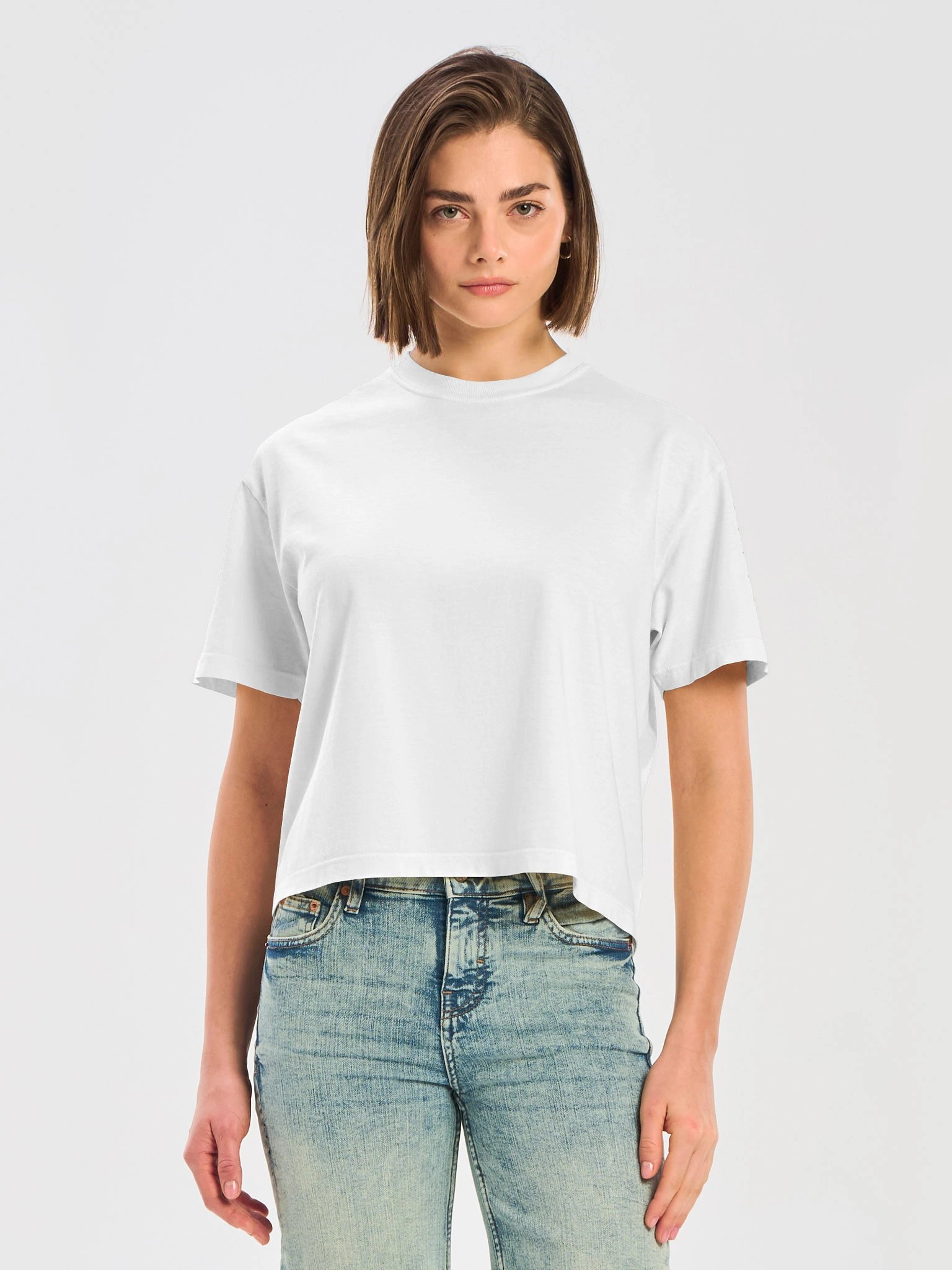Burgeon Blue - Women's Boxy Tee - Back product image (6)