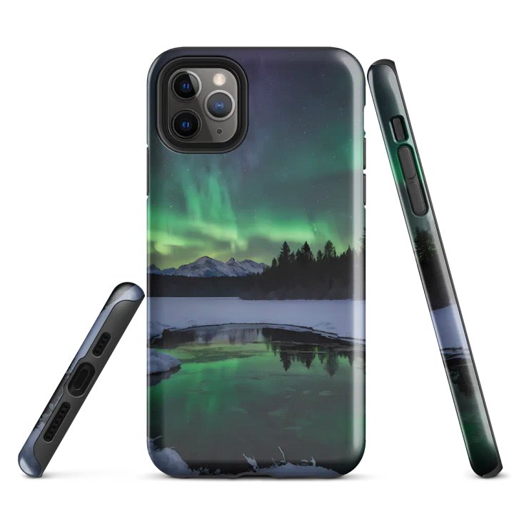 Tough Case for iPhone® – Mystic Lights product image (5)