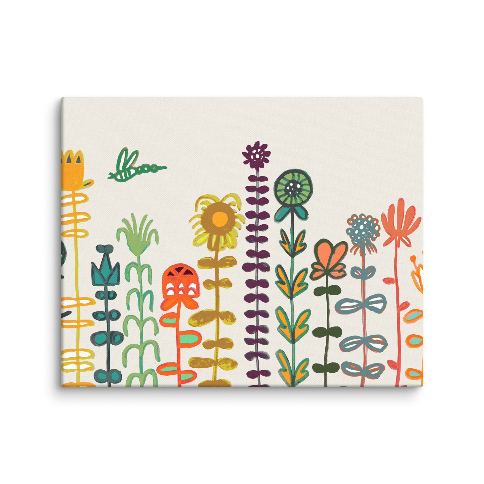 The whimsical garden canvas art print product image (21)