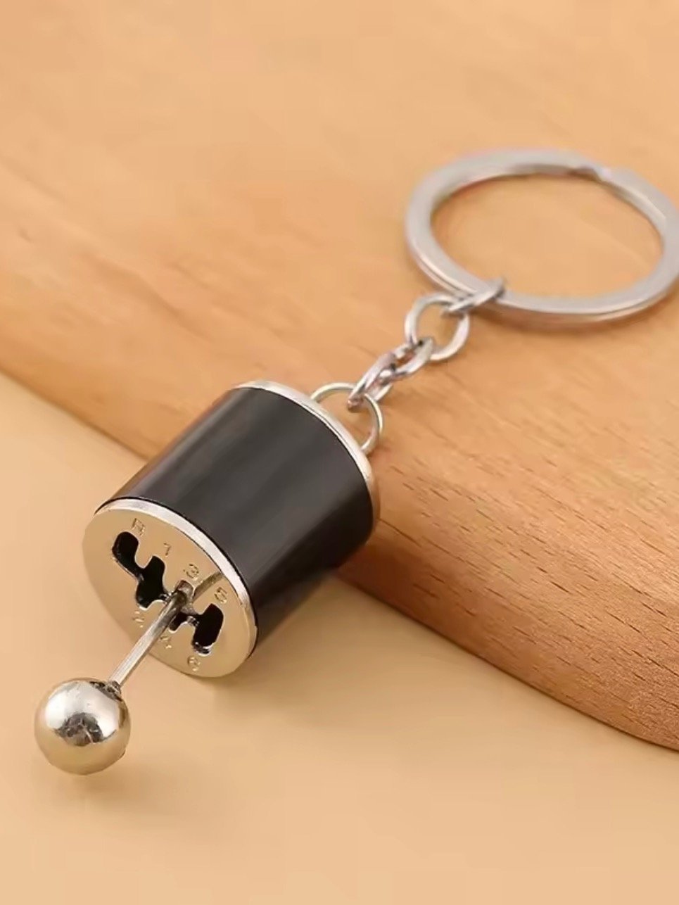 Six Speed Removable Transmission Gear Shift Gearshift Knob Gearbox Keychain Keyring Key Chain product image (1)