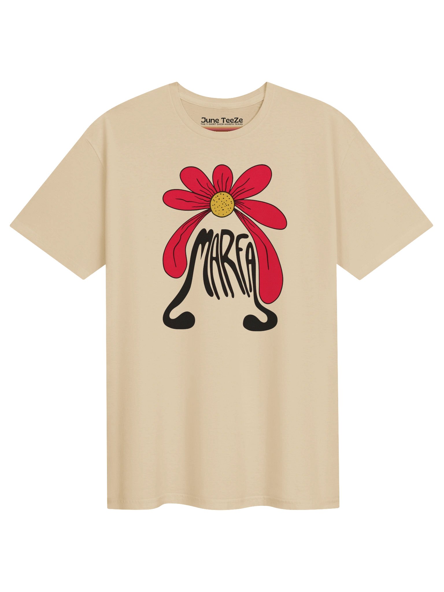Marfa Red Flower Unisex Tee product image (1)