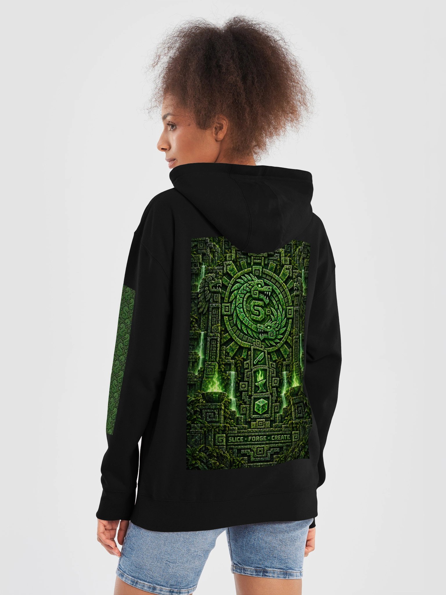 Ancient Forge — Temple Serpent Hoodie product image (6)